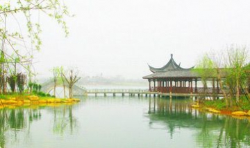 贛州中央生態(tài)公園全景圖