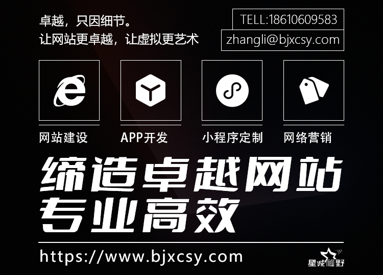 星誠(chéng)視野、北京網(wǎng)絡(luò)公司、北京做網(wǎng)站公司